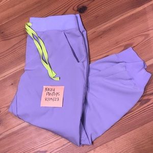 Figs Zamora Jogger, Medium Petite, Lavender Dew
